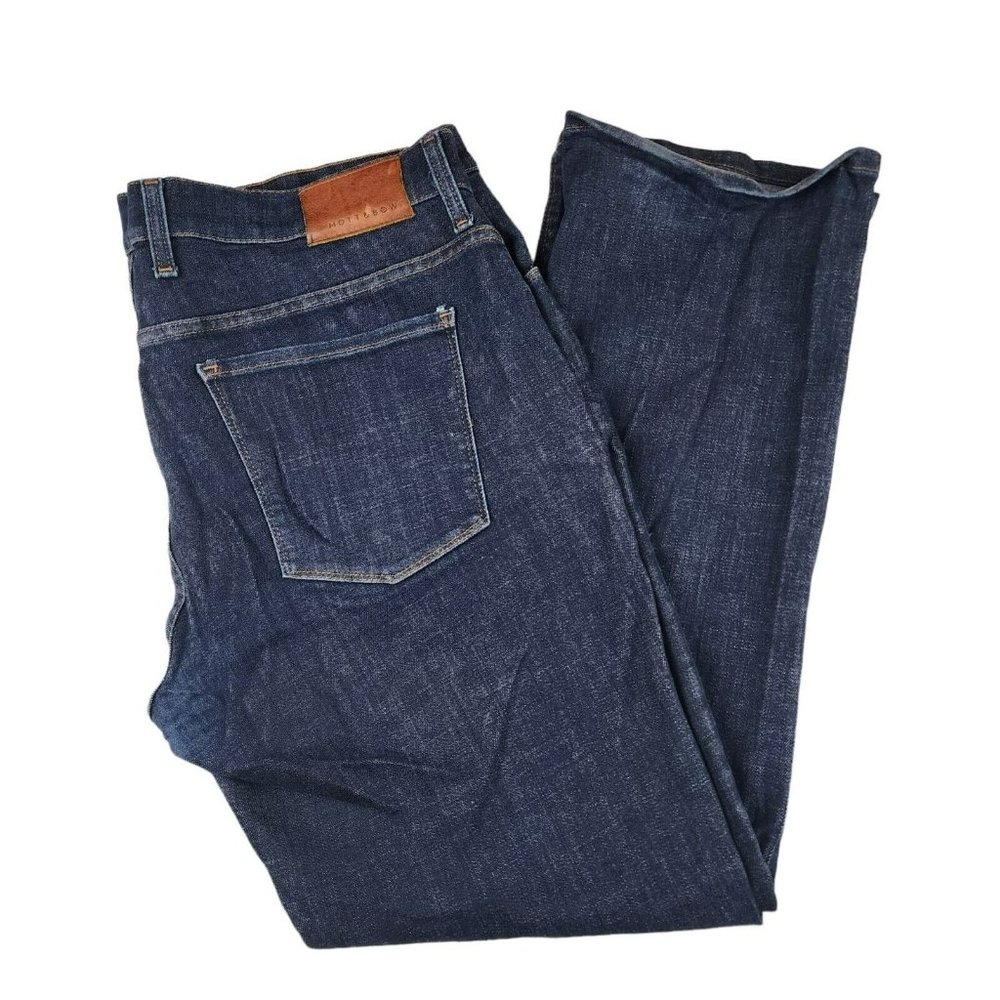 Mott & Bow Jeans 38x32 Men's Relaxed Straight Wooster Wide Leg Dad Y2K Stretch